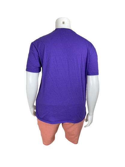 Purple ‘Alien Planet’ Graphic T-Shirt