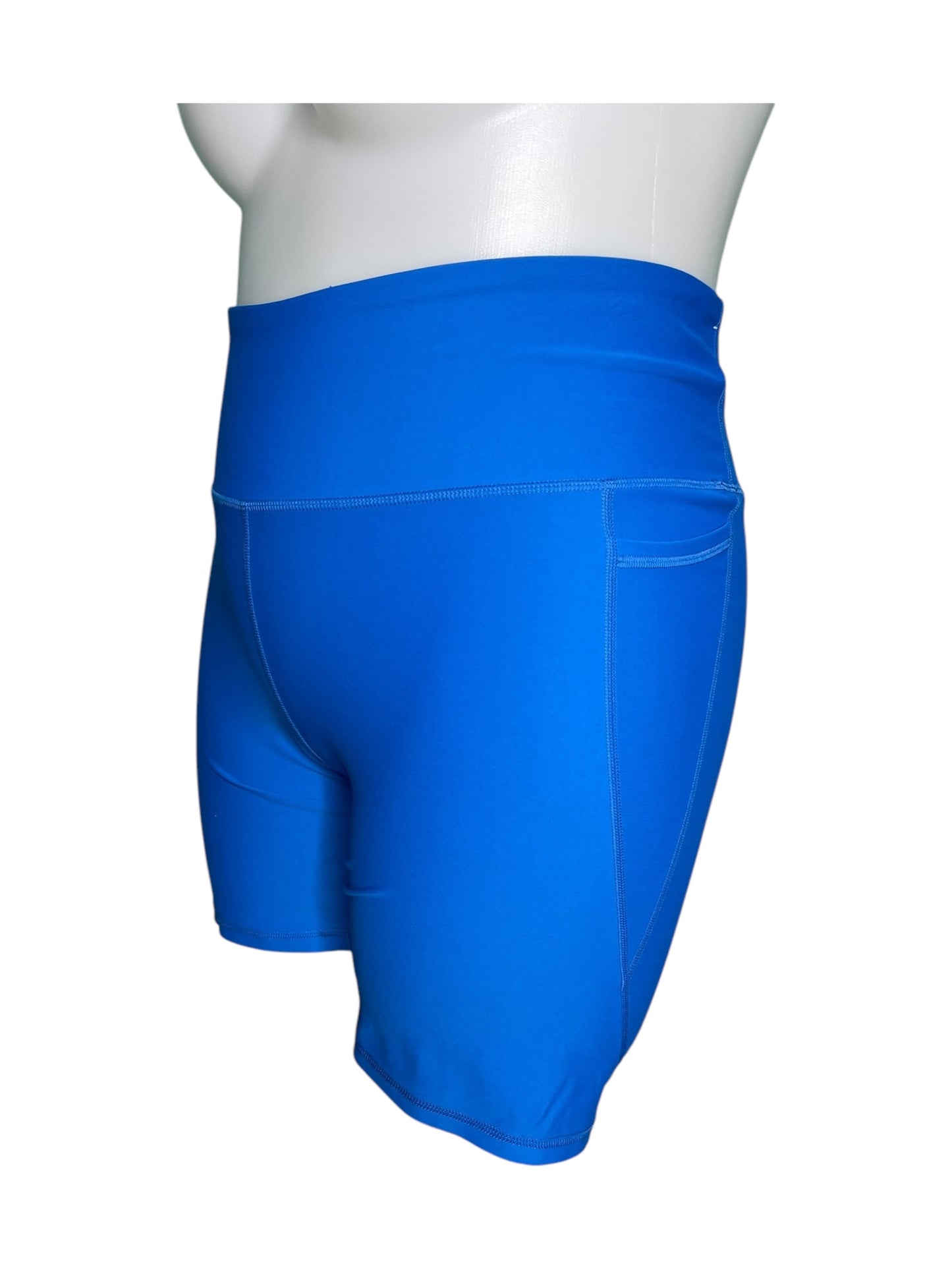 Blue Bike Shorts