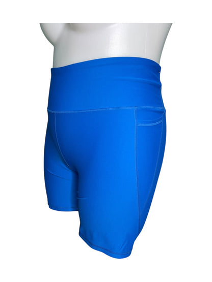 Blue Bike Shorts