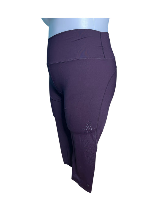 Dark Purple Athletic Leggings