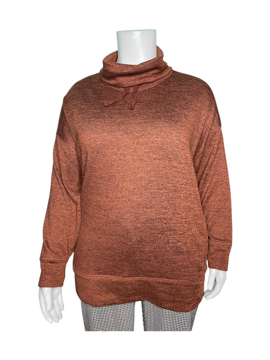 Burnt Orange Long Sleeved Jumper