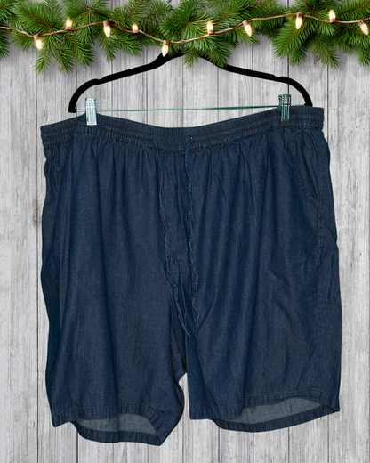 Dark Blue Jean Shorts