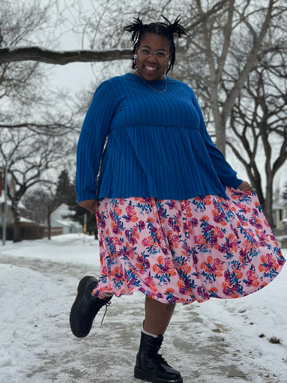 Blue Long Sleeved Shirt