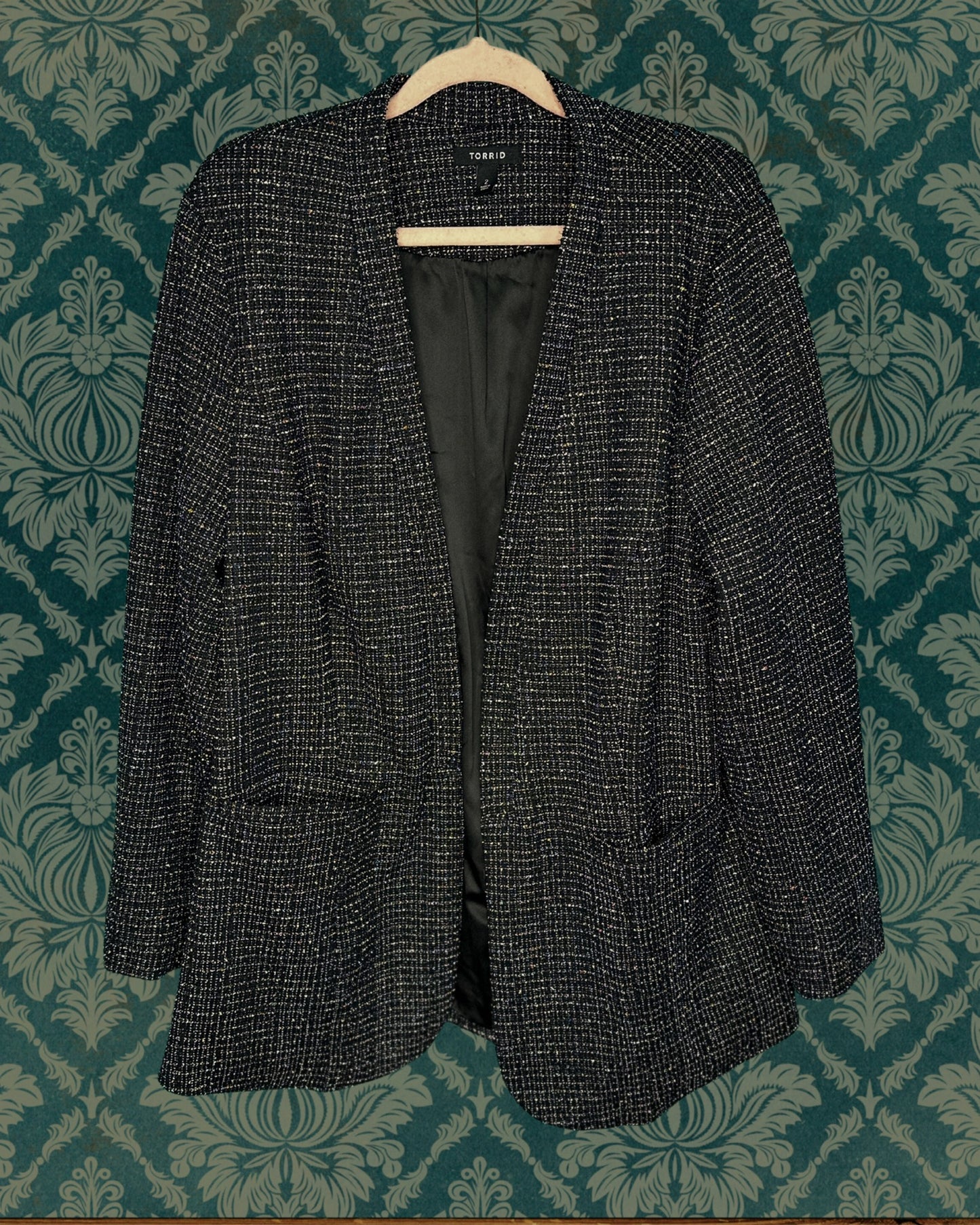 Black w/ Colourful Sparkly Blazer