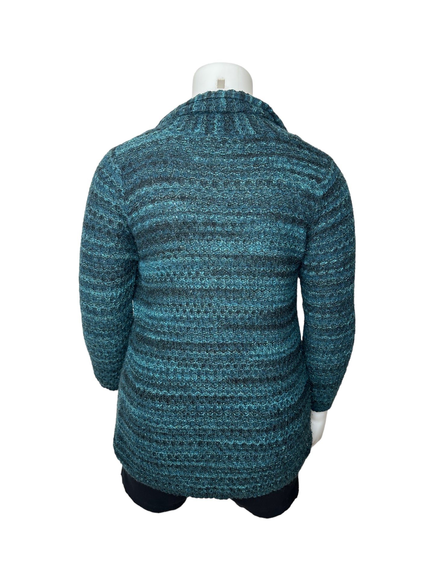 Teal Long sleeved Cardigan