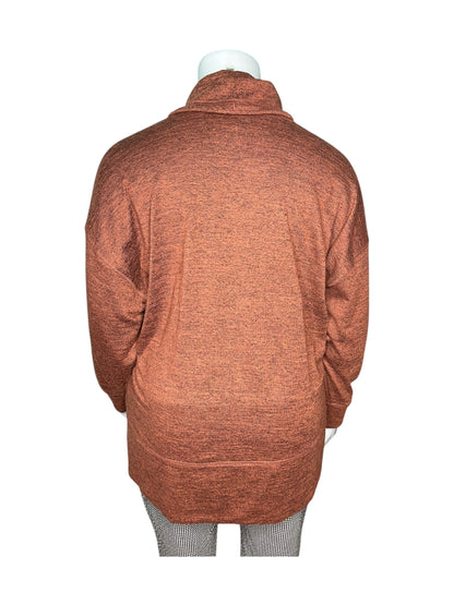 Burnt Orange Long Sleeved Jumper