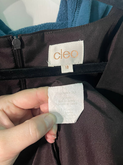 Brown Sleeveless Dress