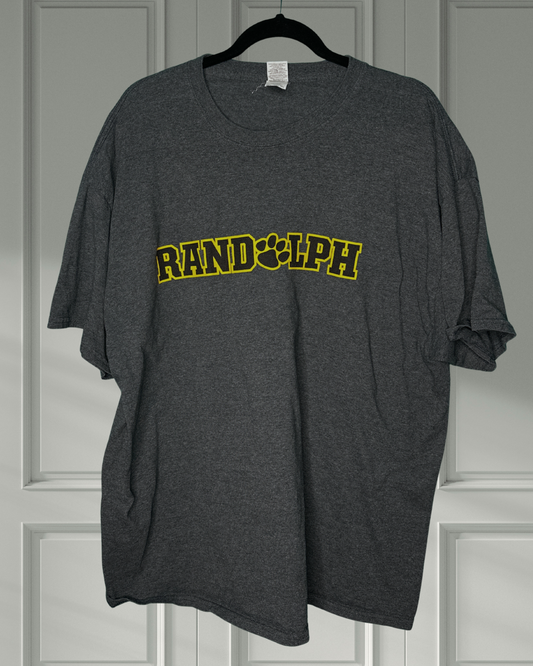 Grey “RAND LPH” Graphic T-Shirt
