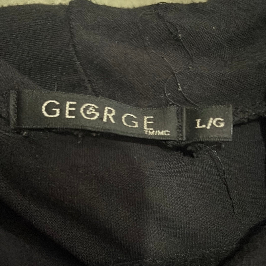 “George” Black Turtleneck (L)