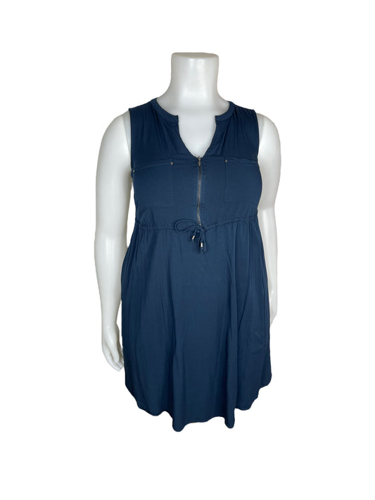 "Torrid" Navy Blue Sleeveless Dress (0)