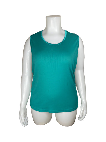 Teal Sleeveless Top