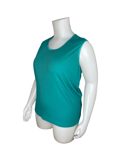 Teal Sleeveless Top