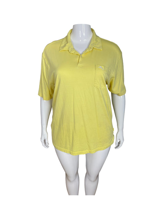 Pastel Yellow Polo Shirt