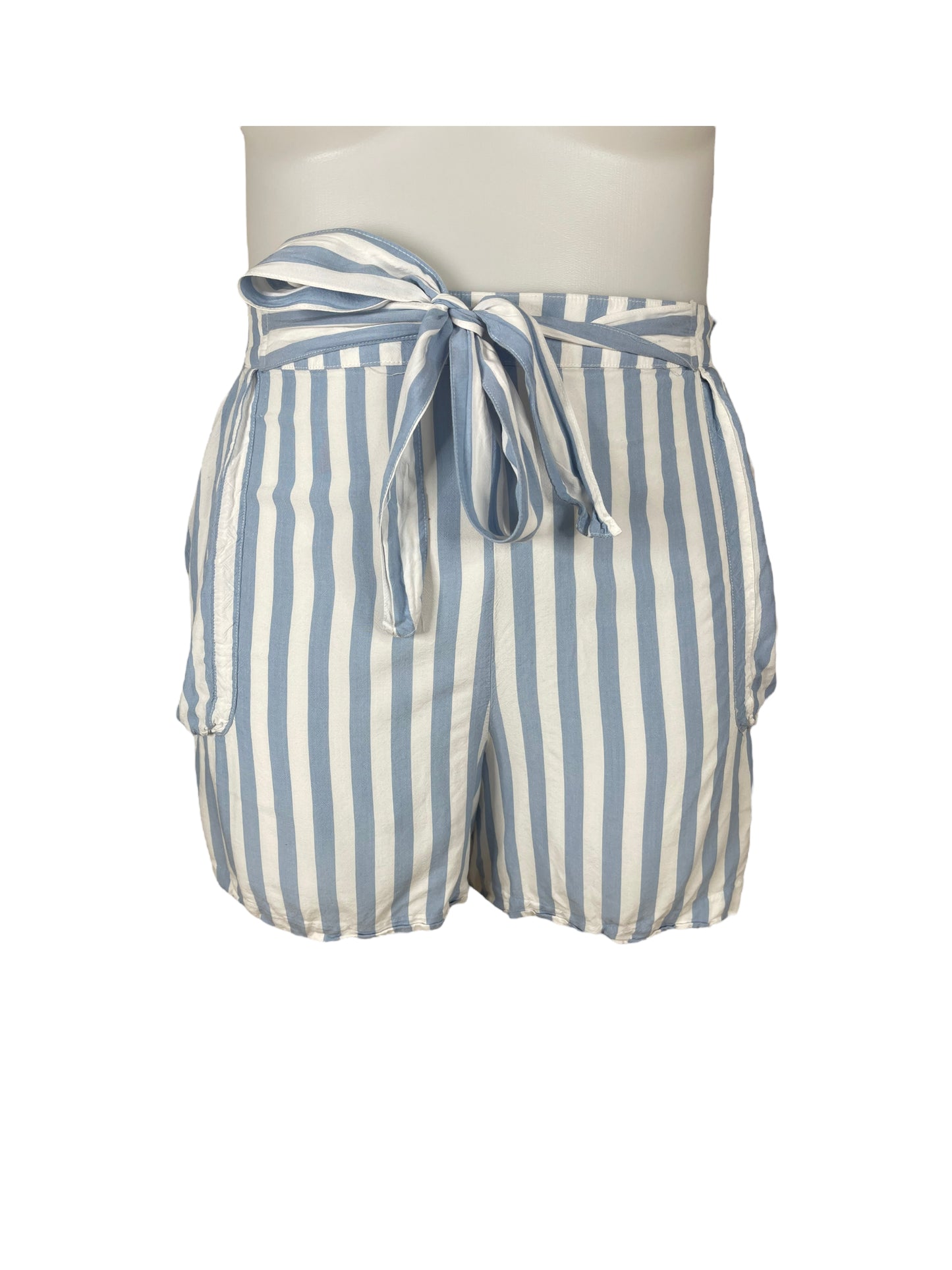 “Joe Fresh” Blue & White Striped Shorts (3X)