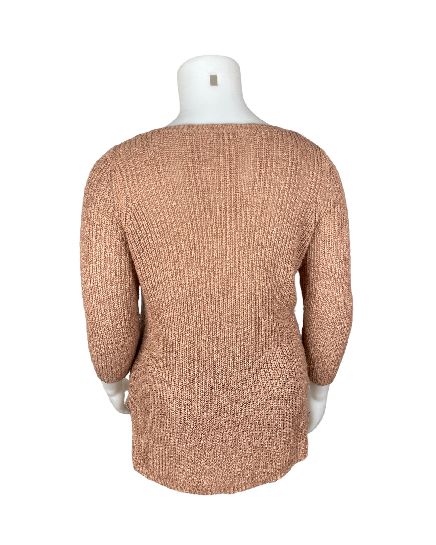 "Charlotte Russe" Pink Scoop-neck Sweater (2X)