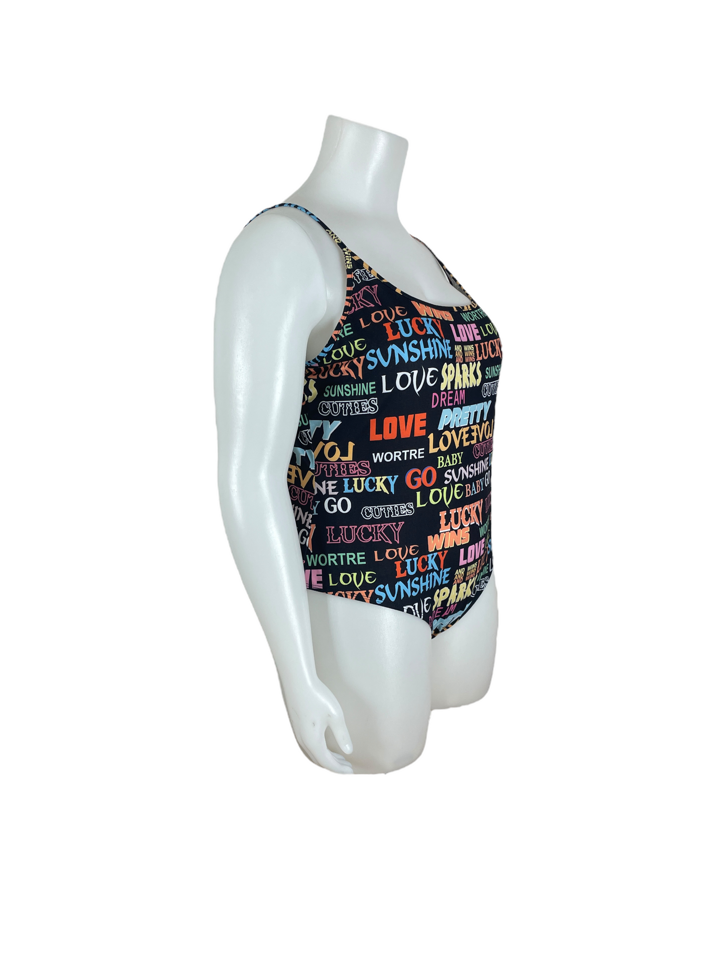 "Shein" Graphic Bodysuit (4XL)