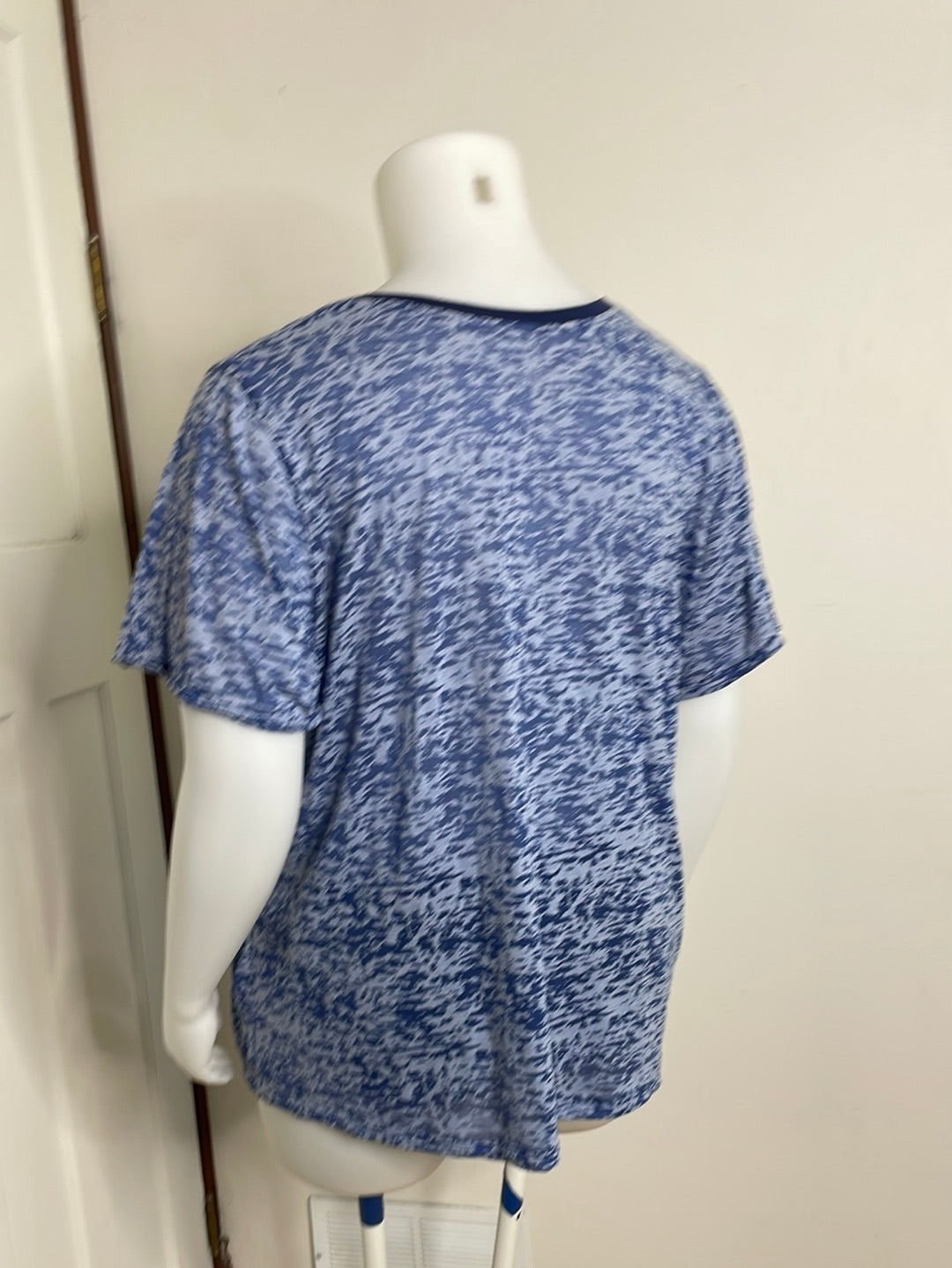 “Penningtons” Blue Sheer T-Shirt (4X)