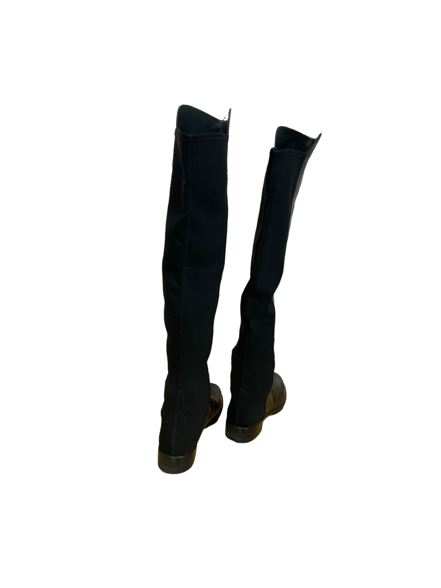 “Stuart Weirzman” Black “5050” Knee High Boots (11)