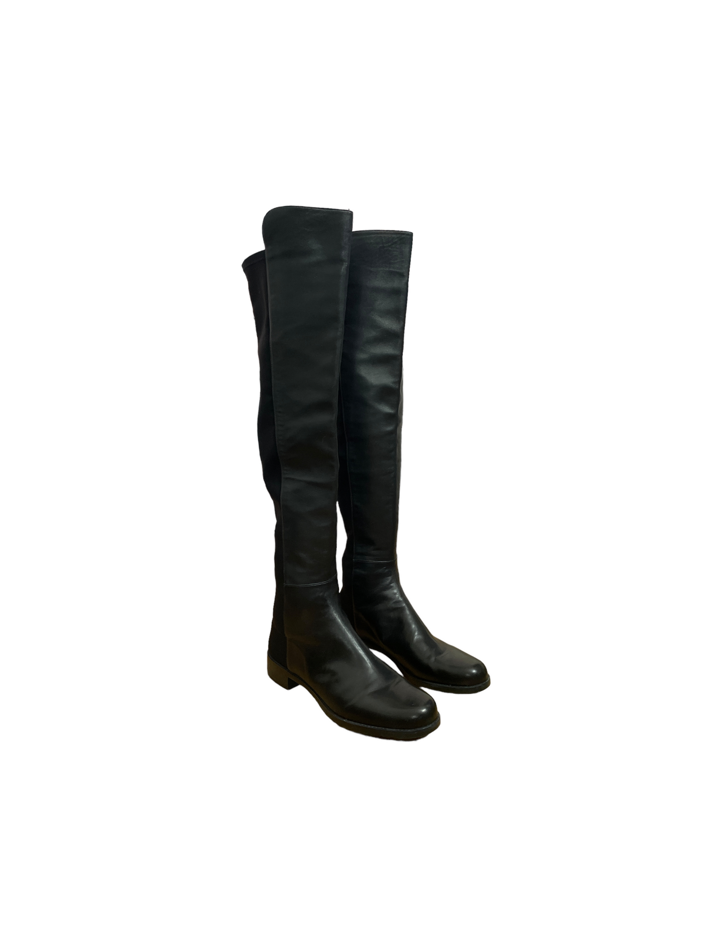 “Stuart Weirzman” Black “5050” Knee High Boots (11)