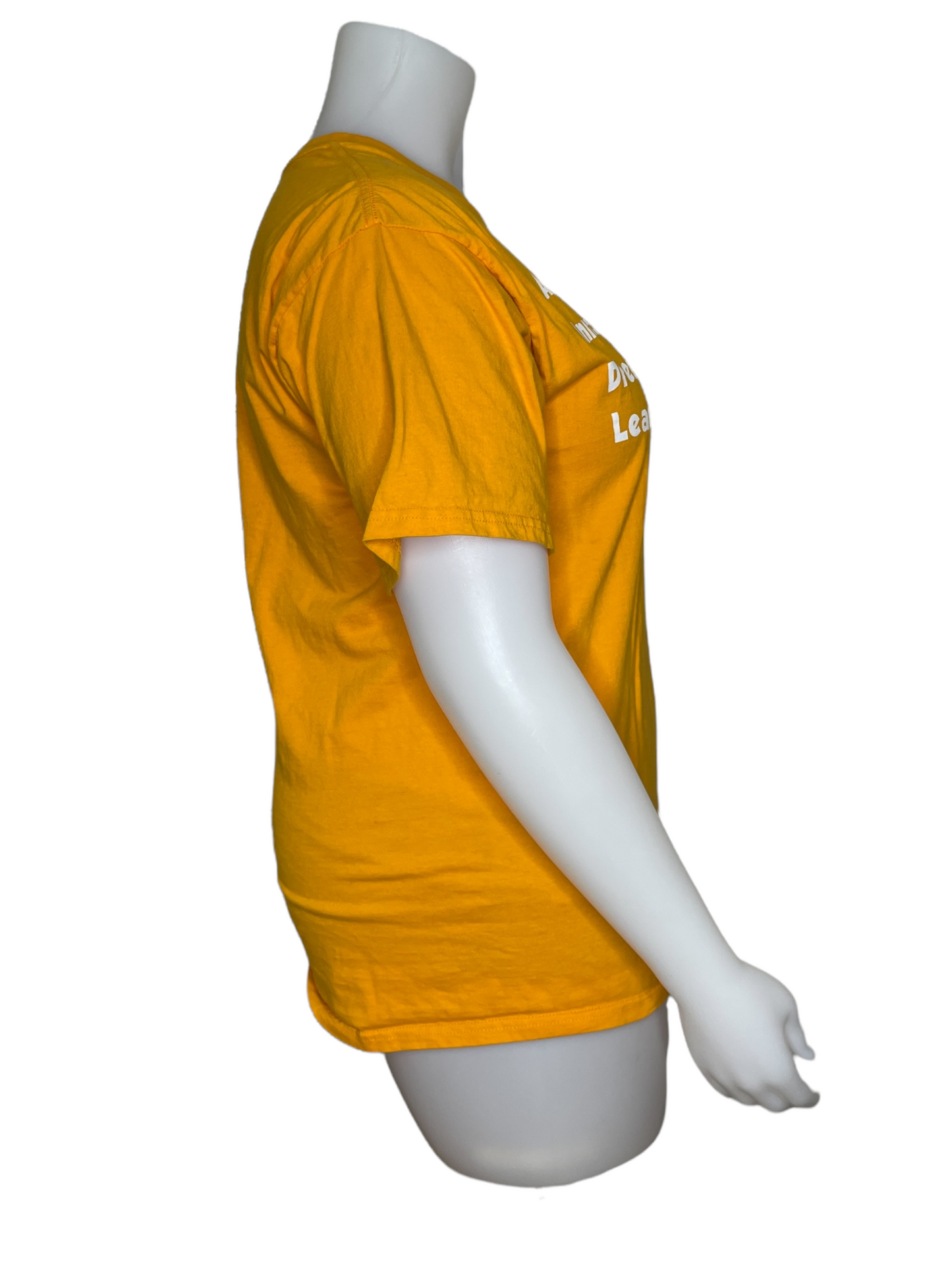 “Micheals”  Yellow Graphic T-Shirt (XL)